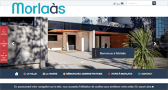 Desktop Screenshot of mairie-morlaas.fr